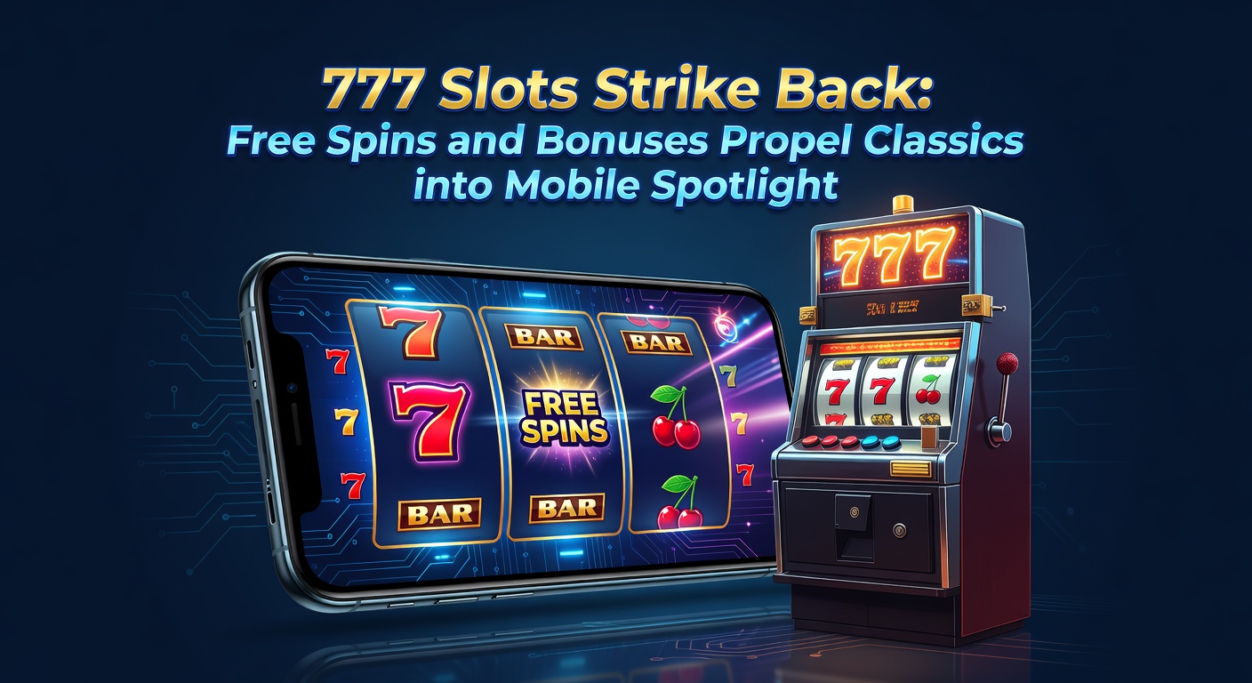 Mobile player celebrating a 777 jackpot win amid exploding bonus symbols and free spin counters