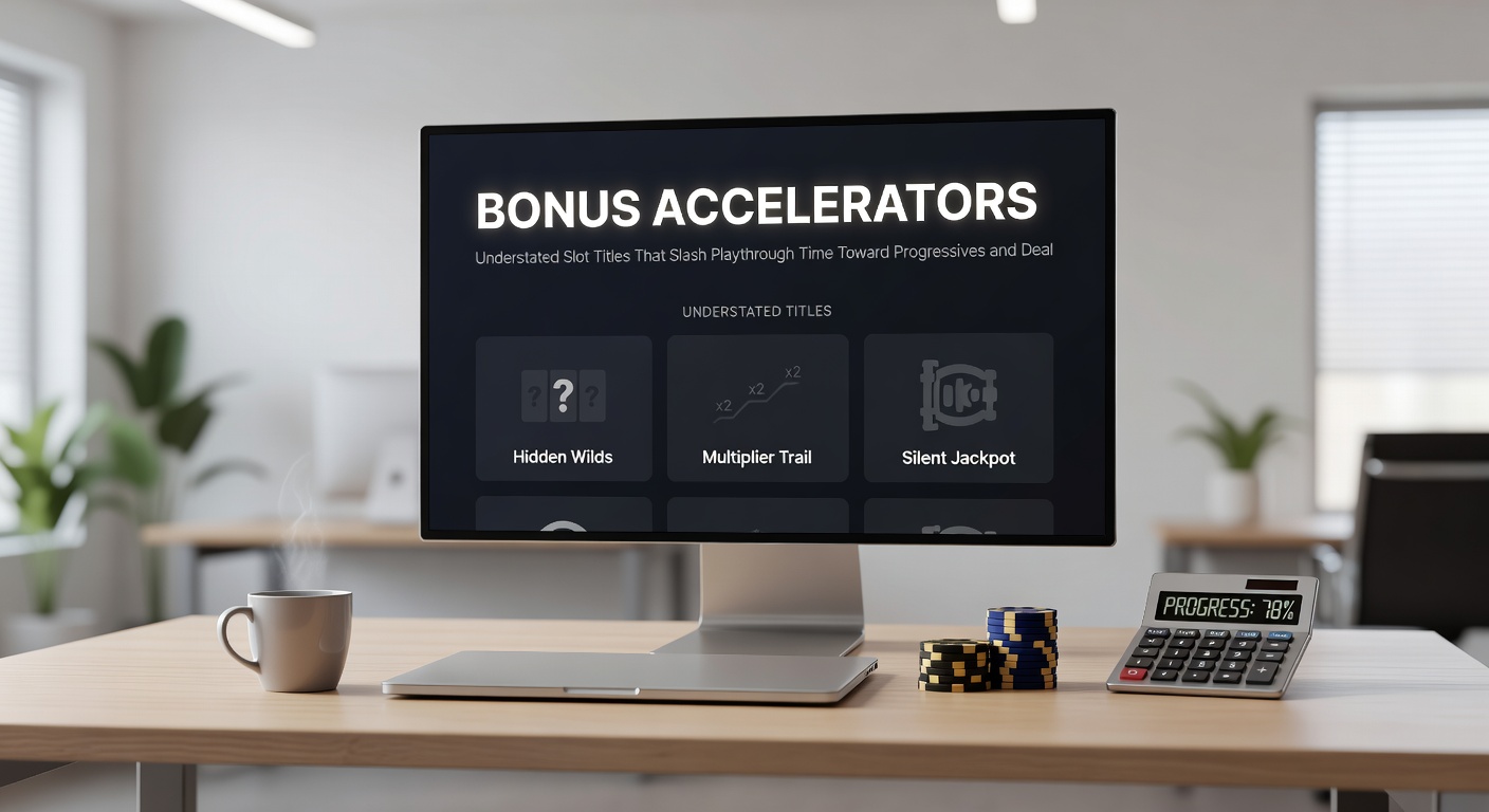 Close-up of a bonus accelerator slot interface displaying cascading reels, sticky wilds, and a progress bar nearing completion toward a glowing progressive jackpot icon