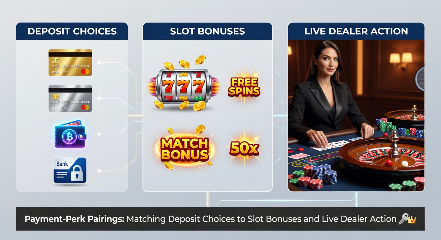Close-up of a mobile screen displaying a deposit menu with e-wallet selections activating slot bonus pop-ups alongside live dealer game thumbnails
