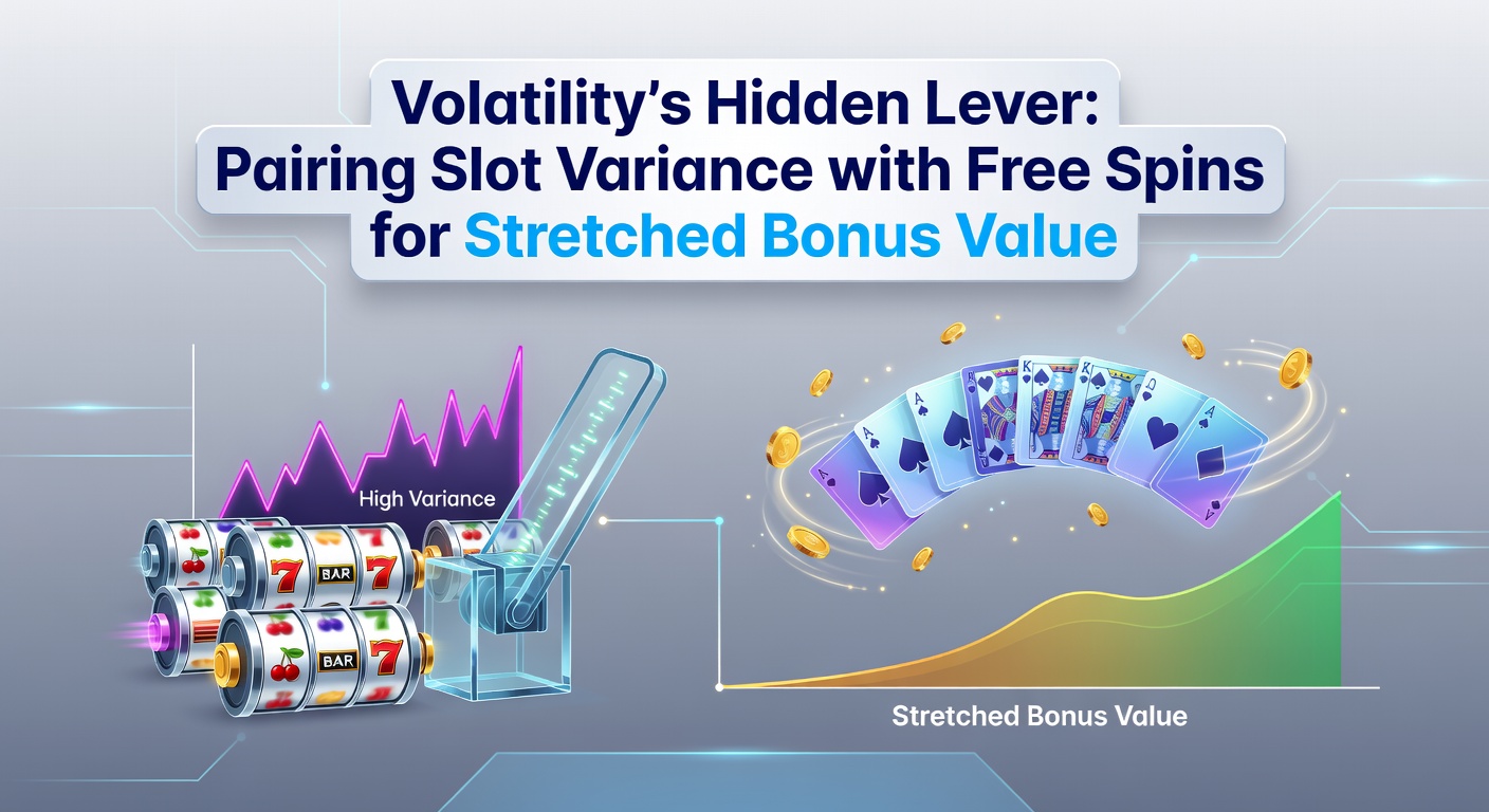 Graph comparing payout distributions in high vs low volatility slots during free spins, with bars showing stretched win potential over 500 spins